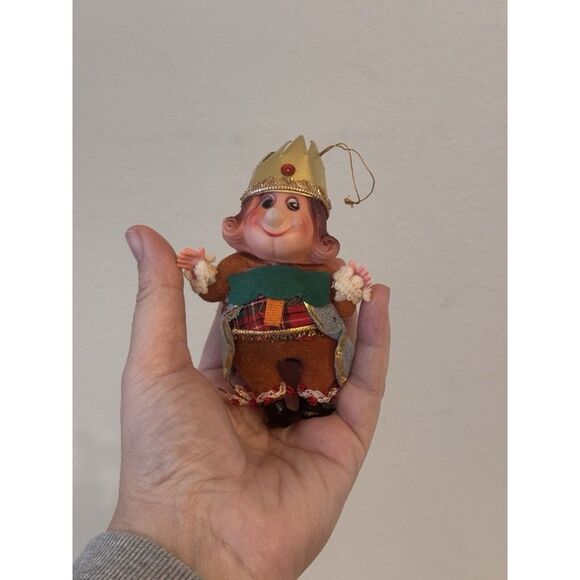 Other - Vintage 1960s Christmas Ornament Old King Cole Alice In Wonderland Kitsch‎ Retro